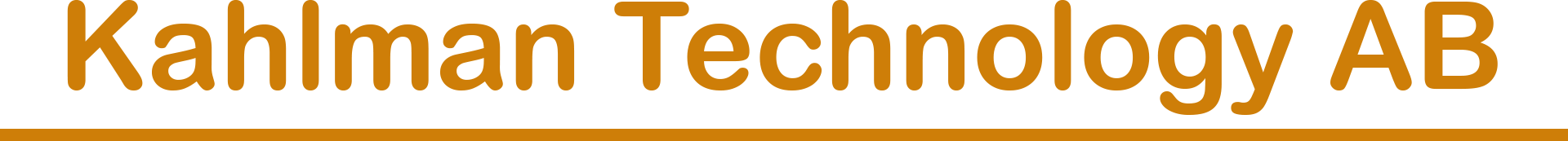 Kahlman Technology AB